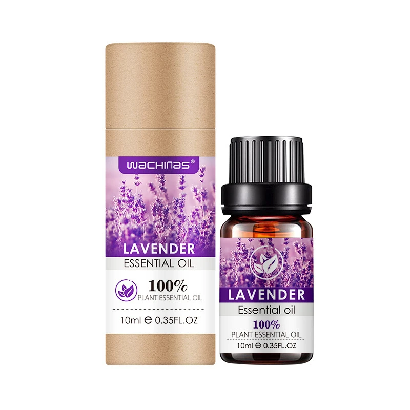 huile de lavande - 10ml huile de lavande biologique 100% pure huile de massage nourrissante pour le visage et le corps pour aider à dormir